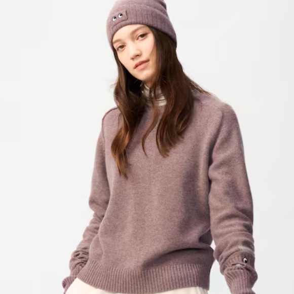 Uniqlo Anya Hindmarch 100% cashmere crewneck - Picture 2 of 4